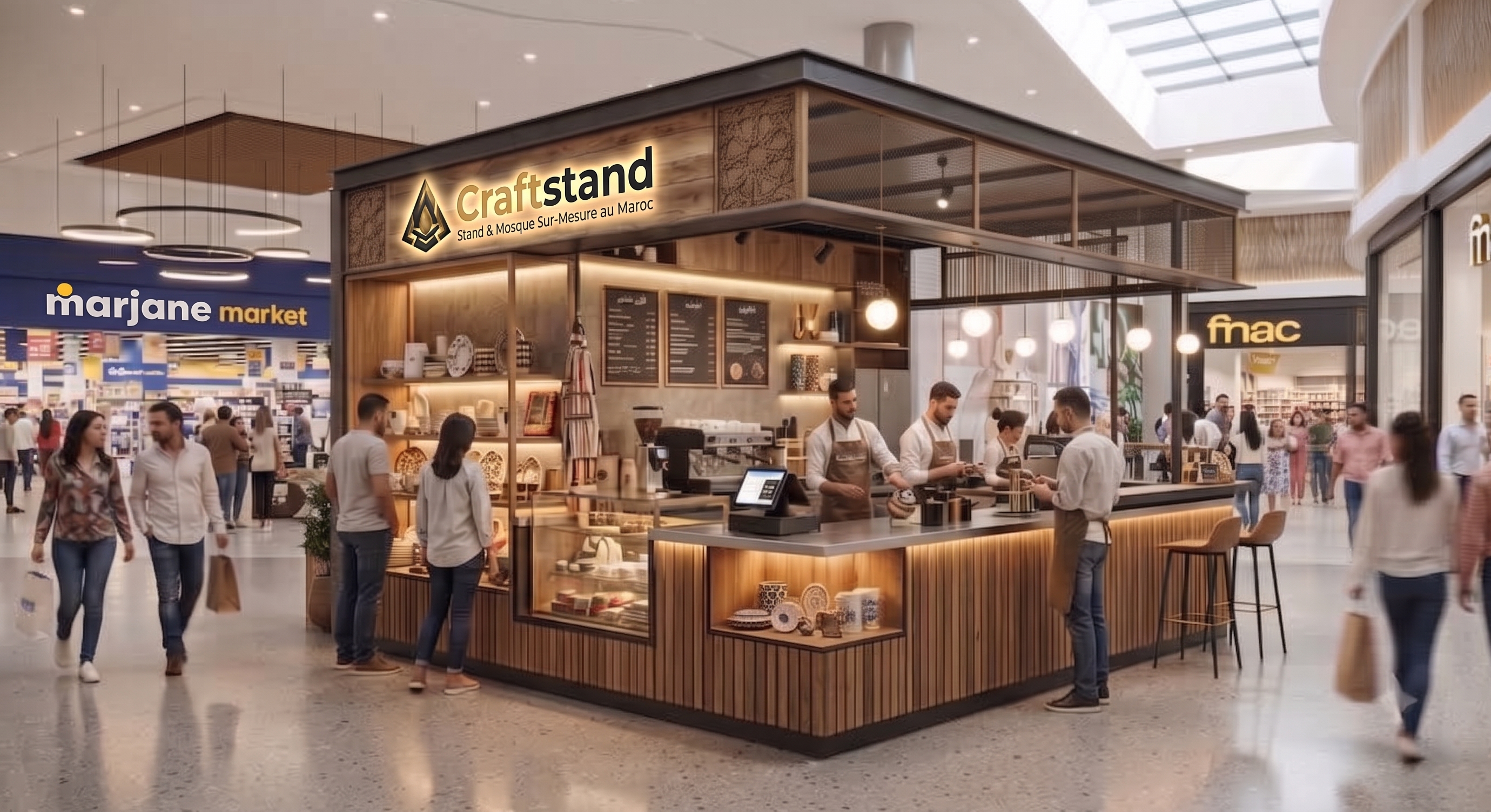 CraftStand Kiosque Marjane Market
